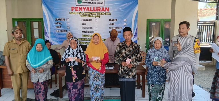 BLT DD  Semua Desa Se Kecamatan Kadur Untuk Oktober, November & Desember 2025