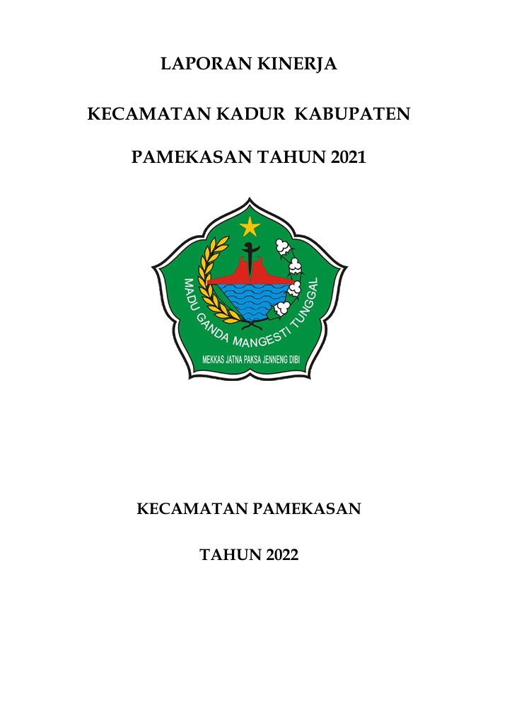 LKJIP KEC KADUR 2021